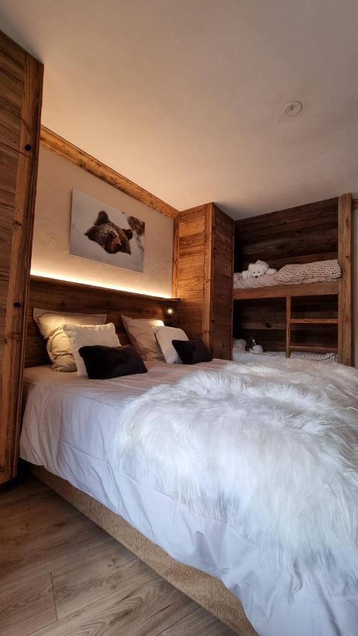 Arc 1950, Appartement Standing Dans Residence 5 Etoiles, Skis Aux Pieds,- 4-6 Pers, Piscine Exterieure & Spa Les Arcs  Buitenkant foto