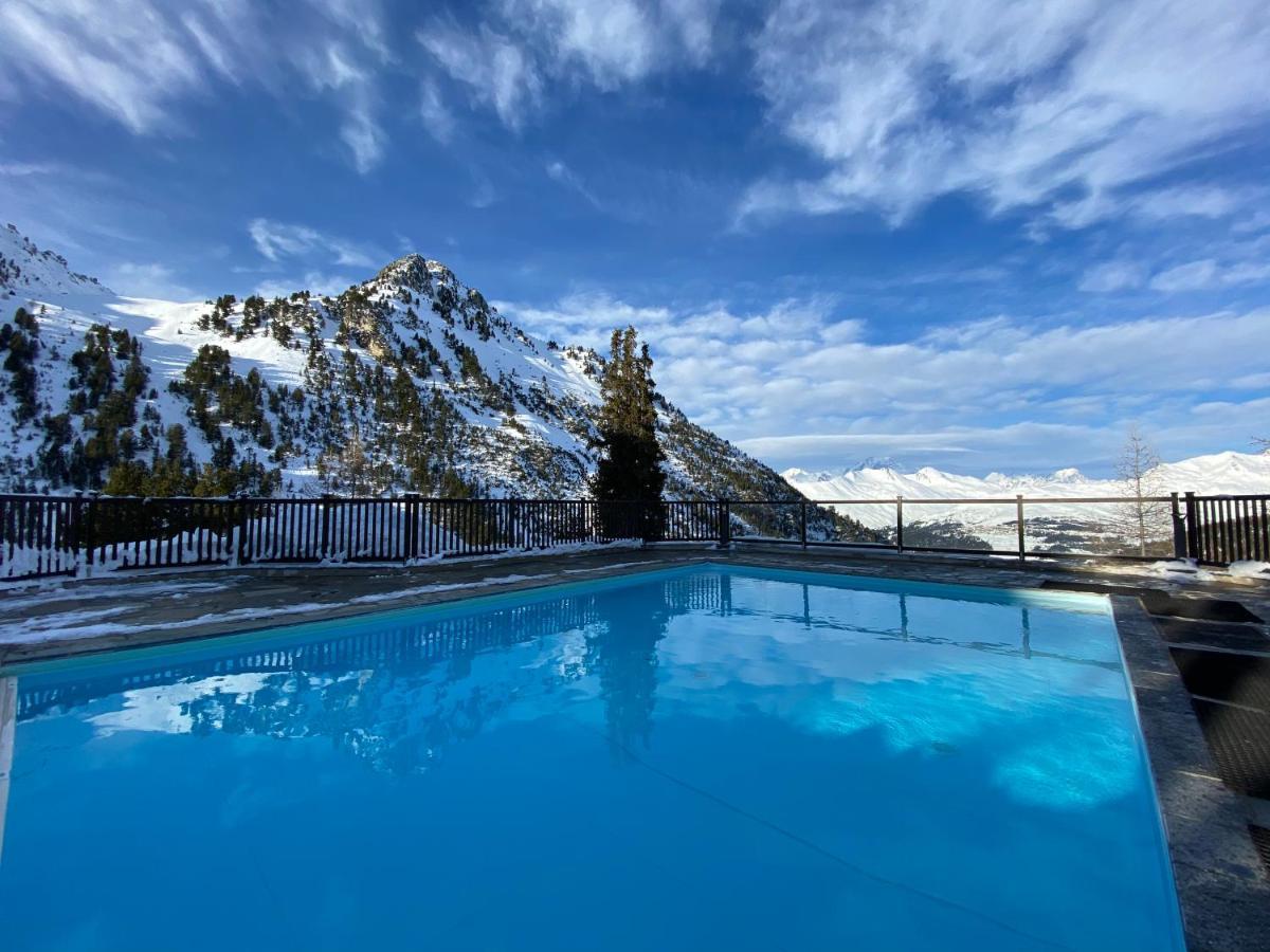 Arc 1950, Appartement Standing Dans Residence 5 Etoiles, Skis Aux Pieds,- 4-6 Pers, Piscine Exterieure & Spa Les Arcs  Buitenkant foto