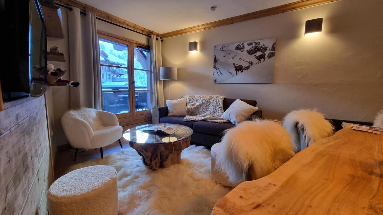 Arc 1950, Appartement Standing Dans Residence 5 Etoiles, Skis Aux Pieds,- 4-6 Pers, Piscine Exterieure & Spa Les Arcs  Buitenkant foto